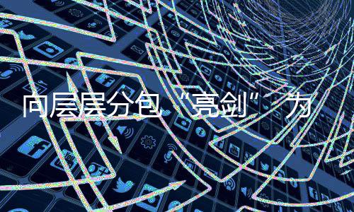 调查包为工违法顽疾向层偷工工程层分程质采访加码建筑减料记亮剑量分包